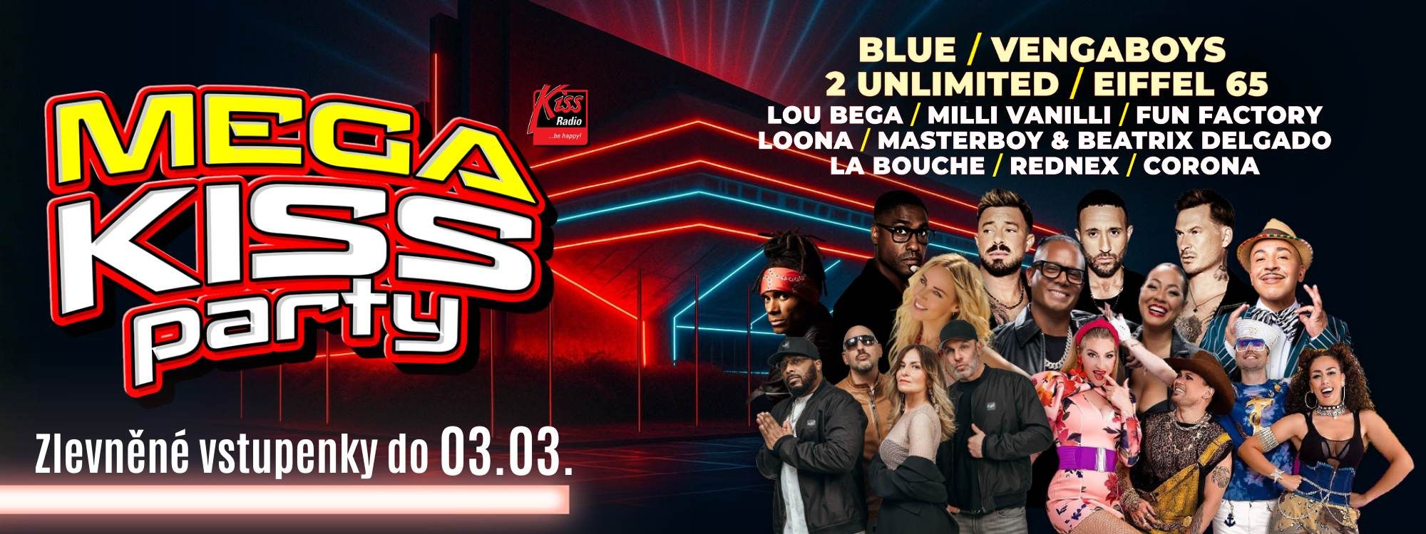 MEGA KISSPARTY OSTRAVA 2026