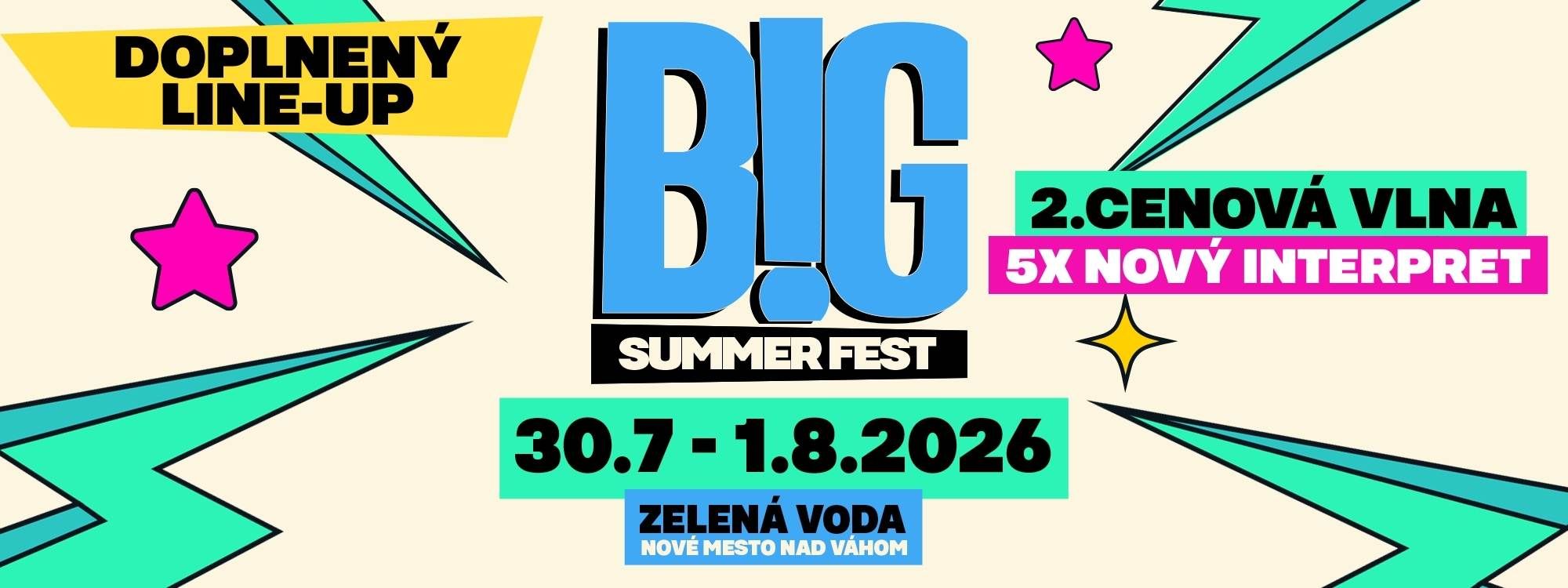 Big Summer Festival 2026 Slovensko