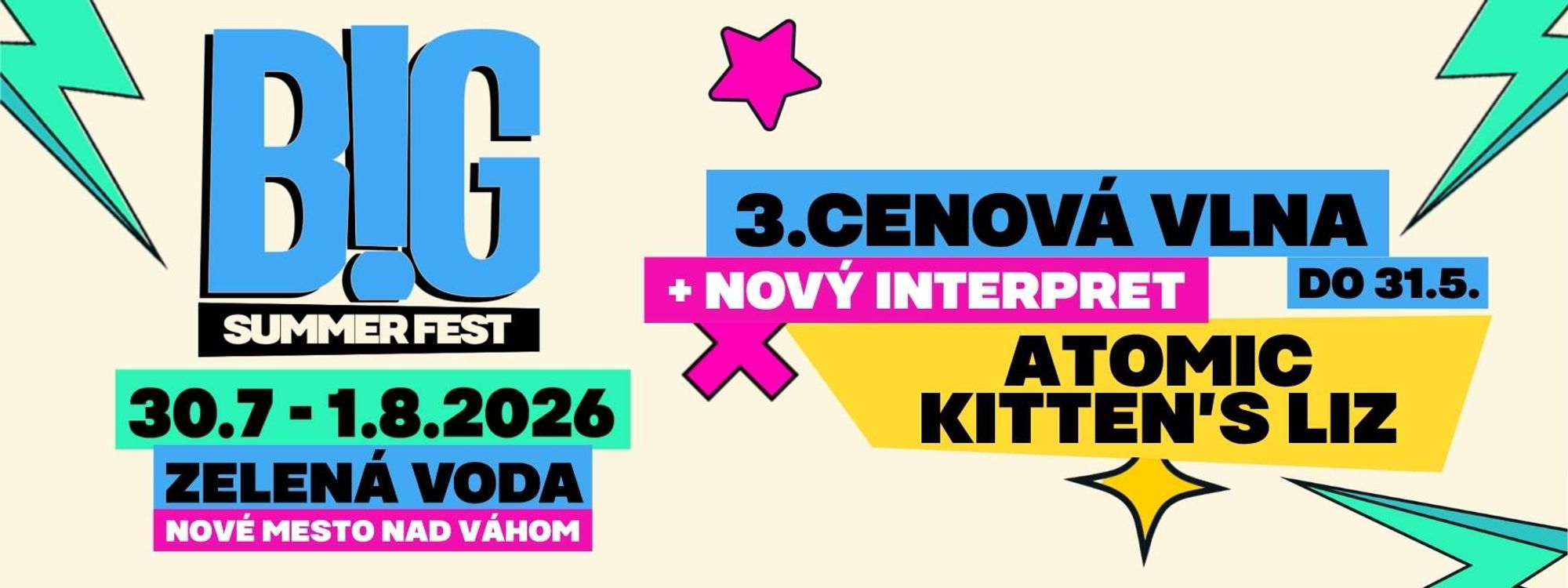 Big Summer Festival 2026 Slovensko