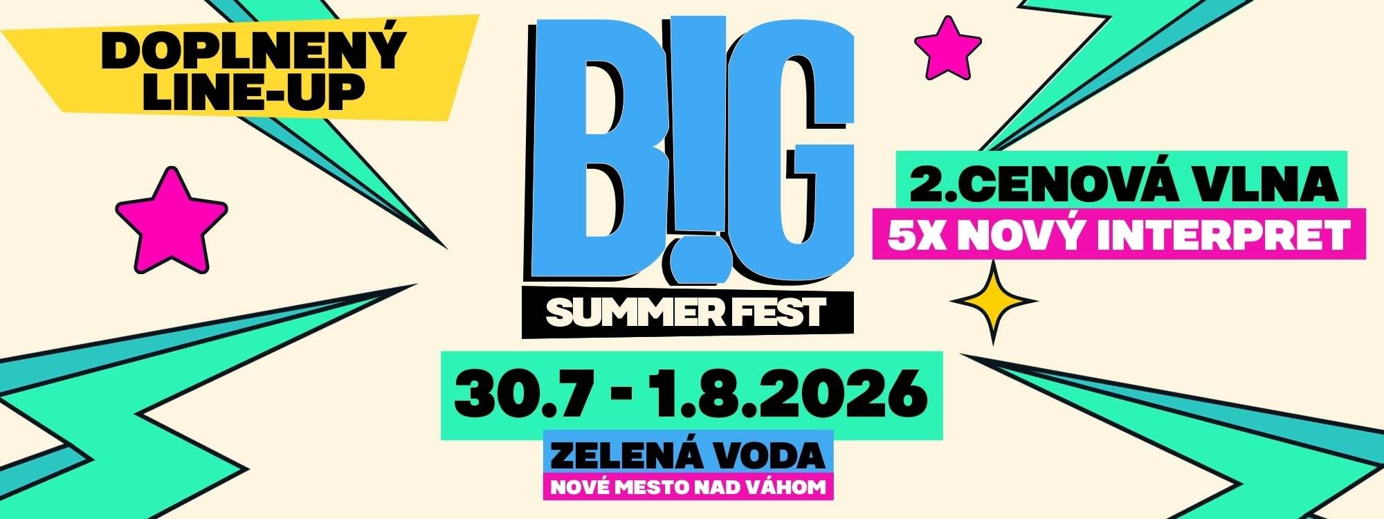 Big Summer Festival 2026 Slovensko